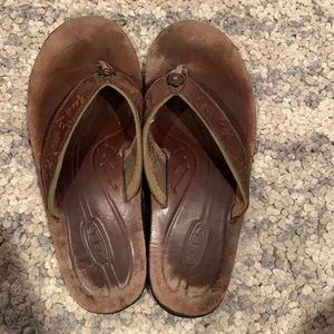 Keen Leather Flip Flops